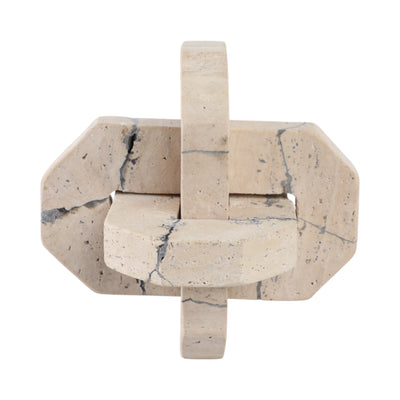 7 Gorda Medium Crackle Travertine Knot