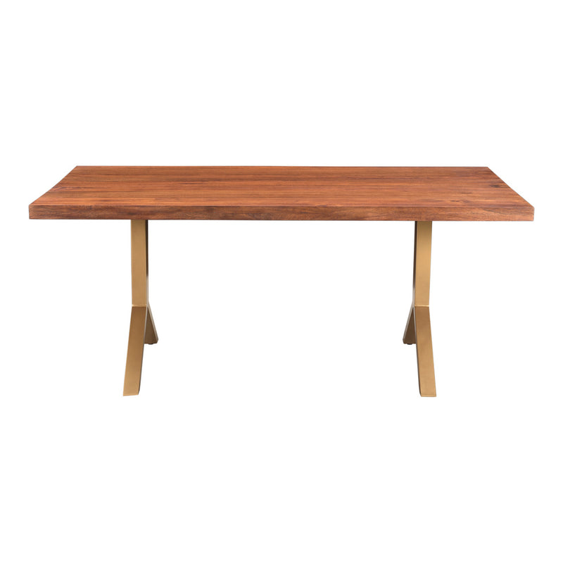 Trix Dining Table Walnut Brown