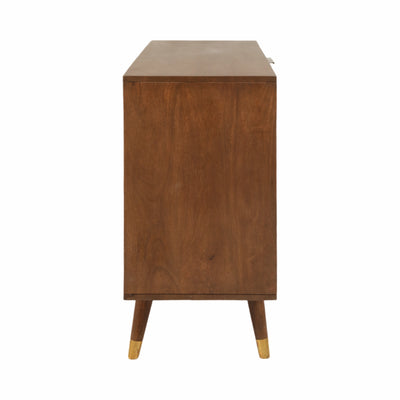 39 Amelia Wood Chest, Brown