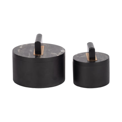 Resin, S/2 6/7 Wheatly Black Boxes