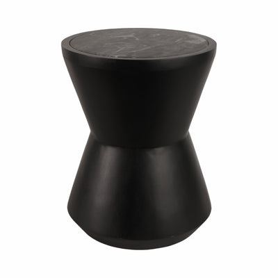 20 Crestly Black Side Table