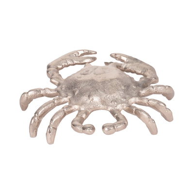 Metal, 7 Crab Deco Silver