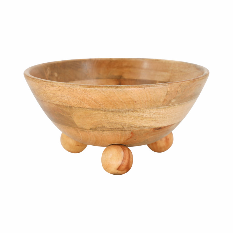 12 Bowl With Ball Feet, Nat