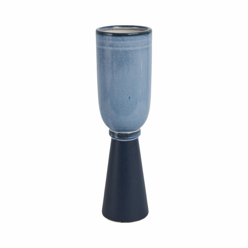 14 Marion Medium Blue Vase