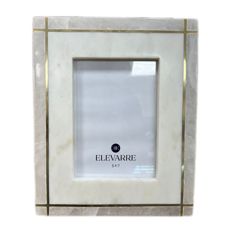 5x7 Vero Alabaster And Marble Photo Frame