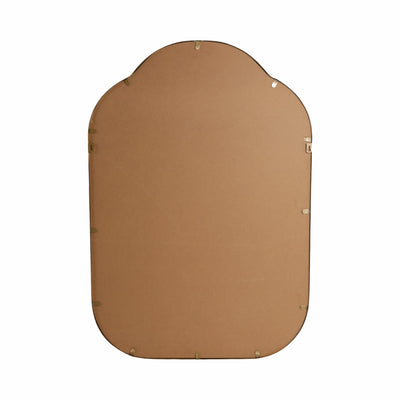 25x37 Arch Top Mirror, Gold