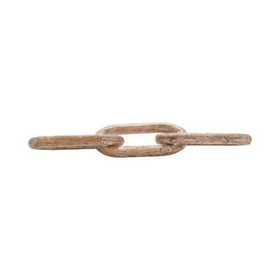 29 Desta Dark Wood Link Chain