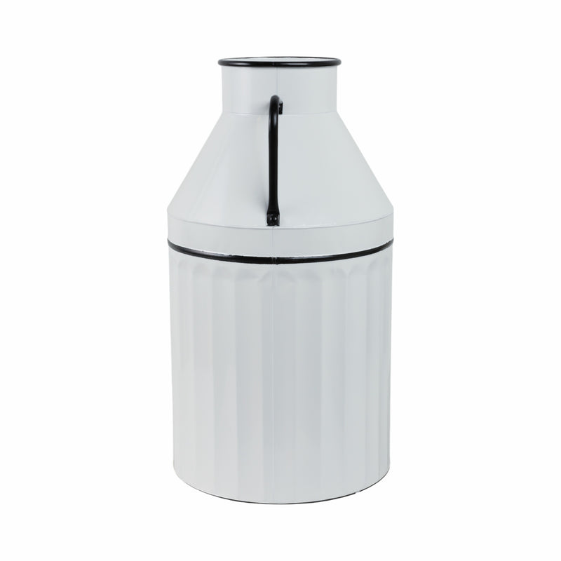 METAL 24H MILK BUCKET, WHITE