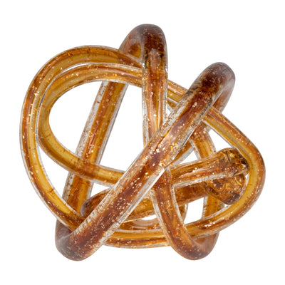 GLASS, 6 KNOT AMBER