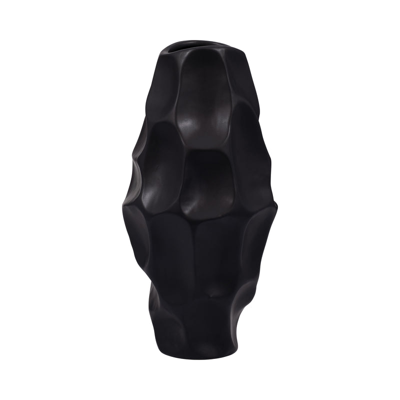 Arleta Small Black Vase