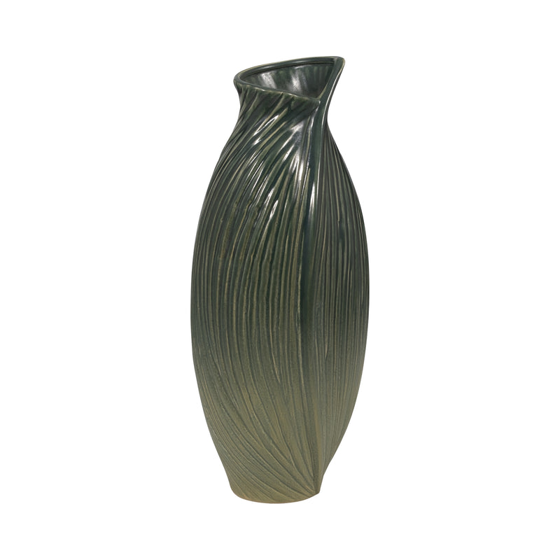 Rubpert Large Green Vase