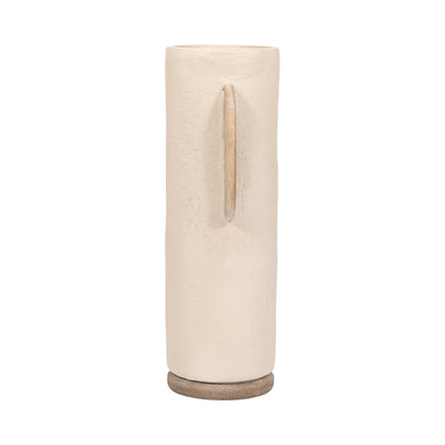 Ecomix, 19 Organic Vase, Ivory