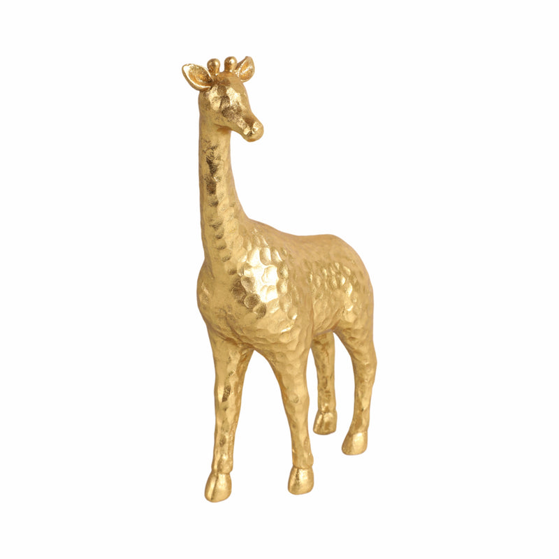 10 Standing Pretty Giraffe, Gold