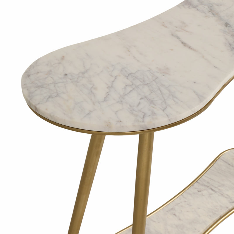 40 Allessa Marble Console Table