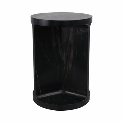 20 Augusto Carved Marble Accent Table