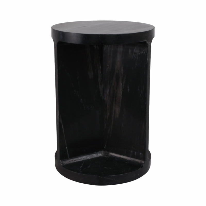 20 Augusto Carved Marble Accent Table