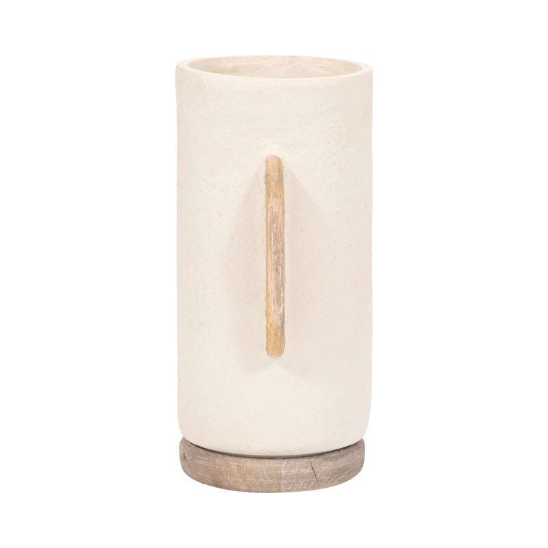 Ecomix, 13 Organic Vase, Ivory