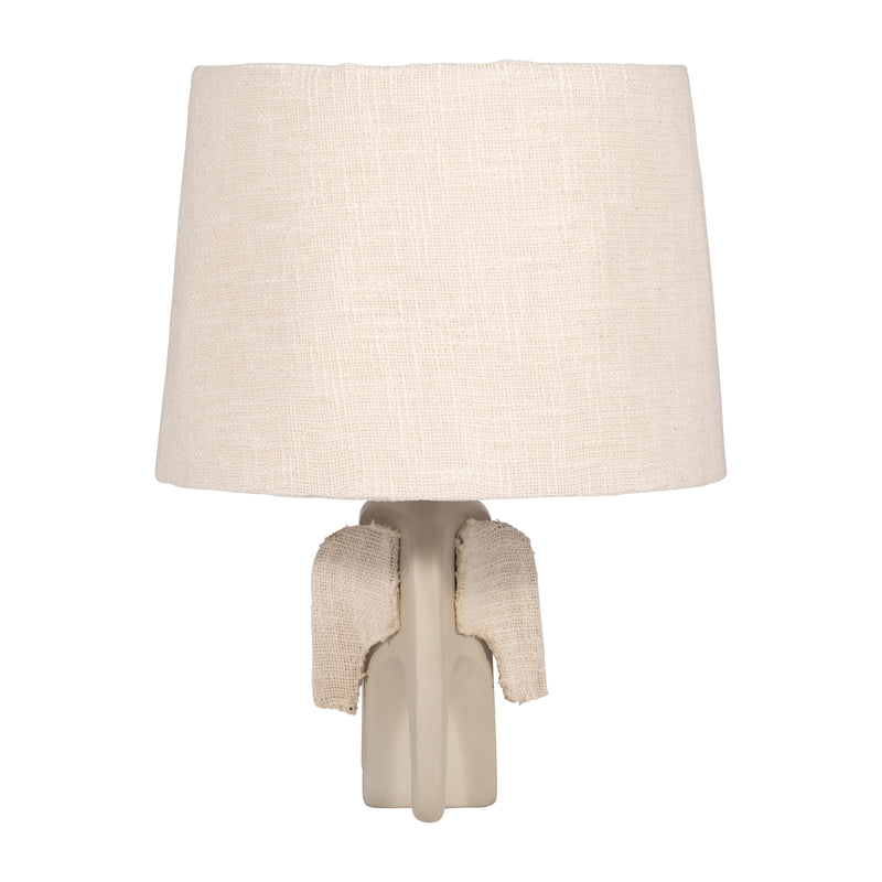 18 Ecomix Elephant Lamp, Beige