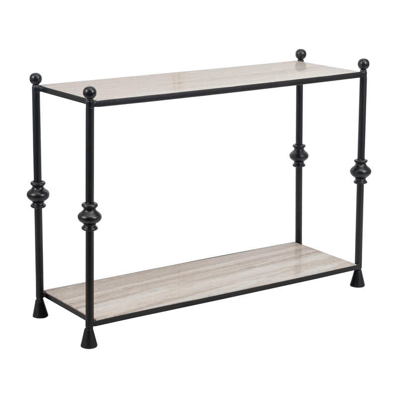 Metal, 44 Elliot Console Table, Black, K/d