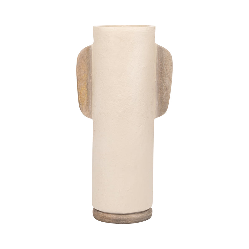 Ecomix, 19 Organic Vase, Ivory