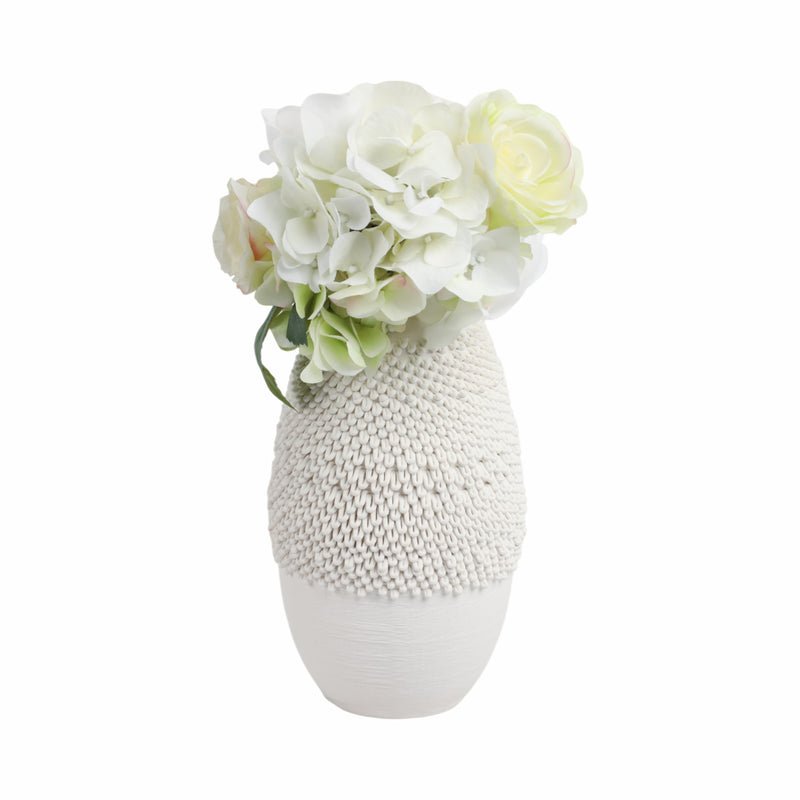 10 Arroyo Small 3d Printed Porcelain Vase, Ivory