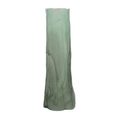 20 Verena Large Green Glass Vase