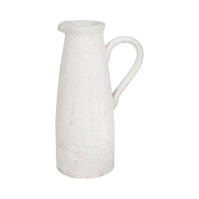 17 Pitcher Rough Finish, White