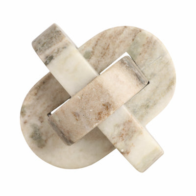 5 Onyx Marble Rounded Knot, Tan