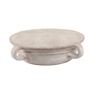 18 Bowl With Handles, Antique White