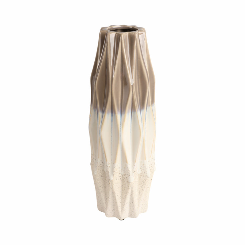 13 Calista Cream Glaze Small Vase