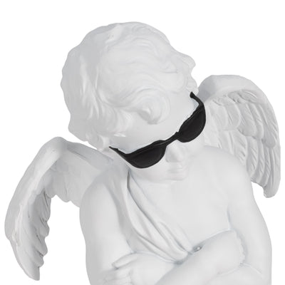 11 Angel With Sunglasses, White