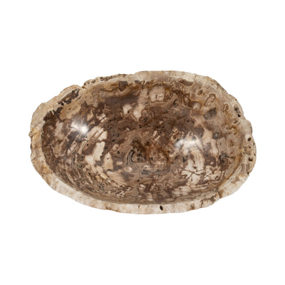 Petrified Wood, 18 Oval Bowl, Multi