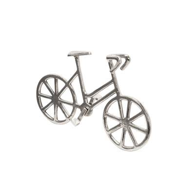 9 METAL BICYCLE, SILVER