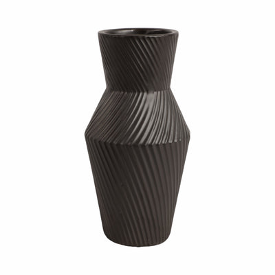 11 Modern Totem Vase, Black