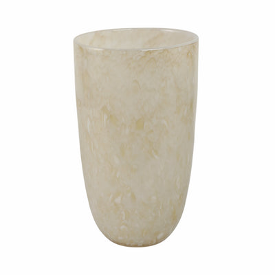 12 Durban Large Cream Glass Vase