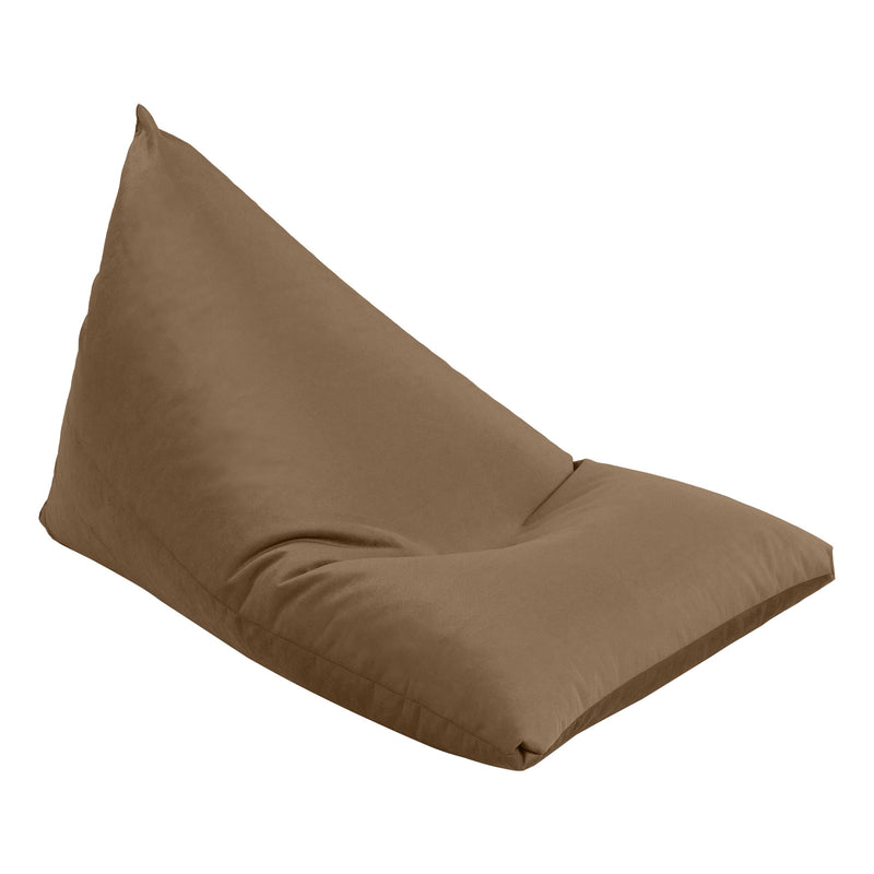 Ilkay Velvet Bean Bag Chair - Large