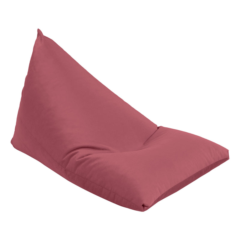 Ilkay Velvet Bean Bag Chair - Large