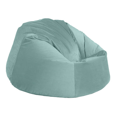 Niklas Velvet Bean Bag Chair - Small