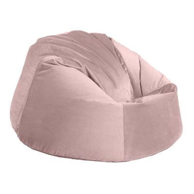 Niklas Velvet Bean Bag Chair - Large