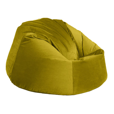 Niklas Velvet Bean Bag Chair - Small