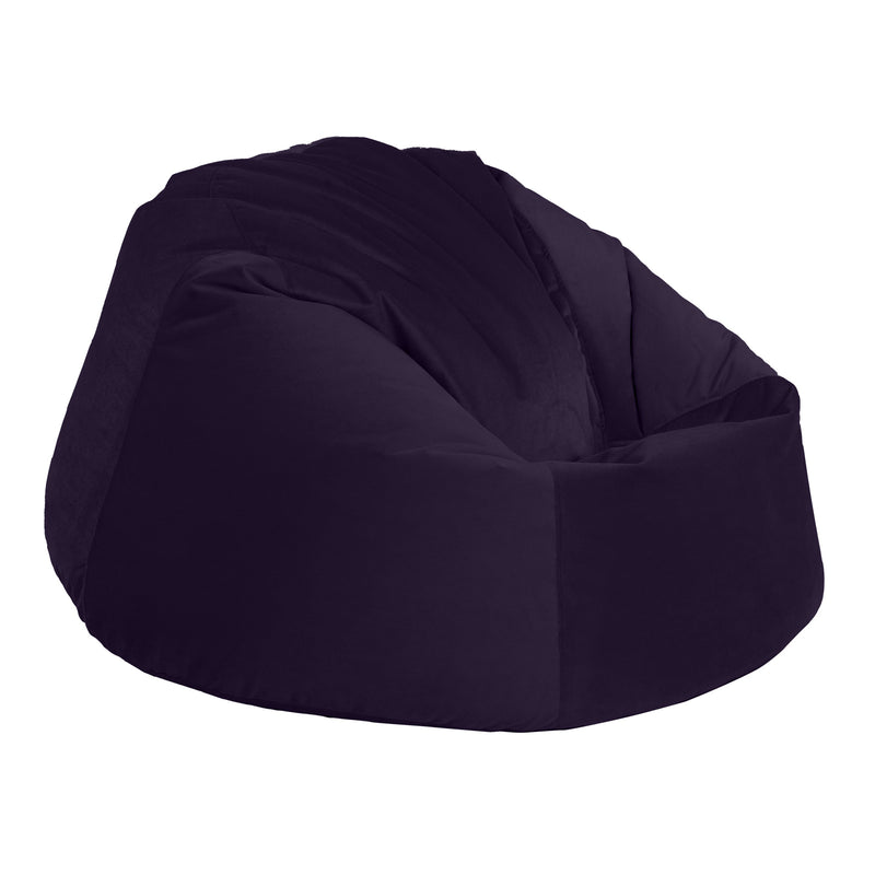 Niklas Velvet Bean Bag Chair - Large