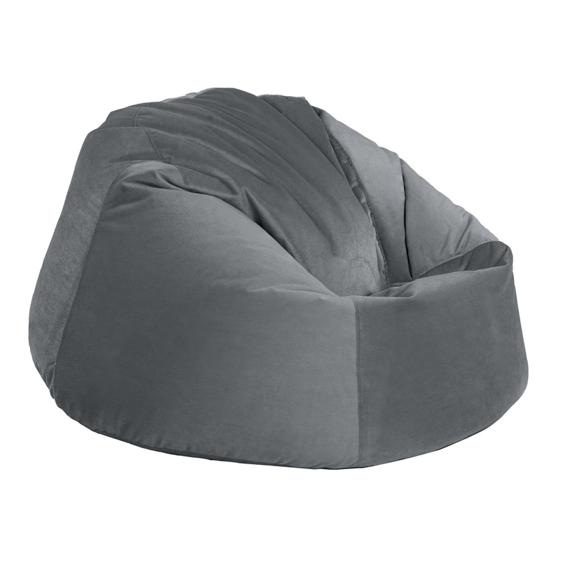 Niklas Velvet Bean Bag Chair - Large