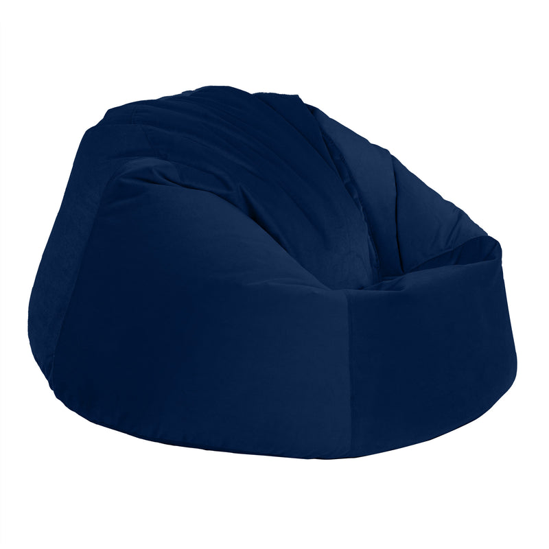 Niklas Velvet Bean Bag Chair - Small