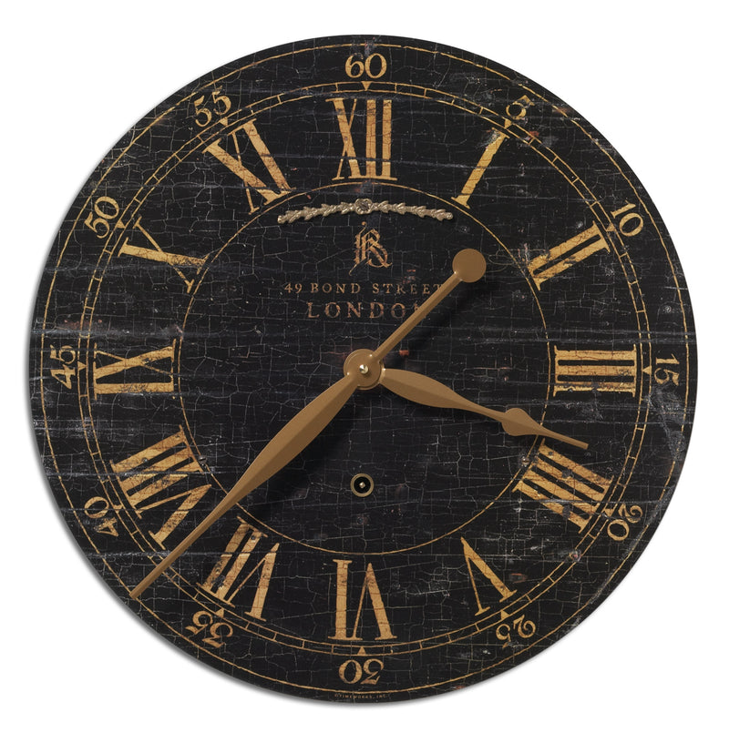 Bond Street 18 Wall Clock