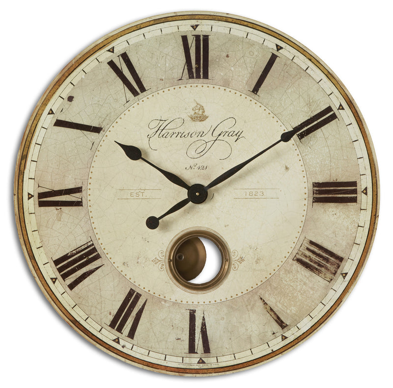 Harrison Gray 30 Wall Clock