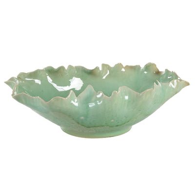 Uttermost Lila Green Glass Bowl