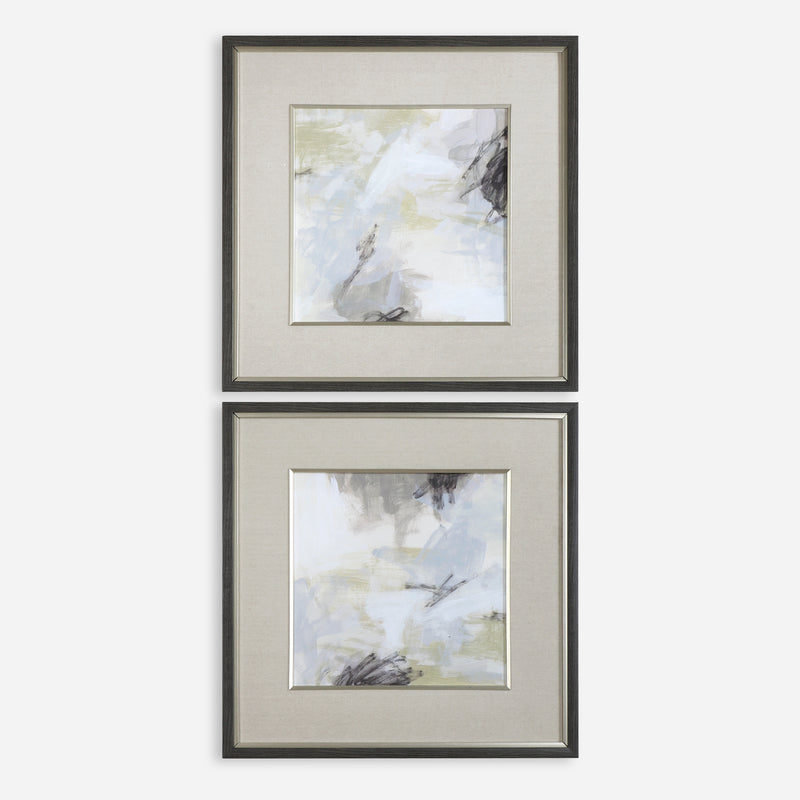 Abstract Vistas Framed Prints, S/2