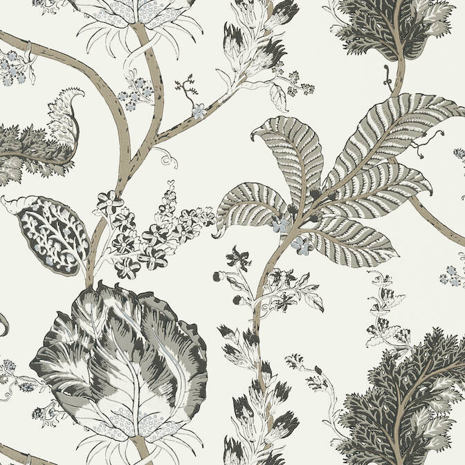 KALAMKARI VINE,Non Woven Wallpaper