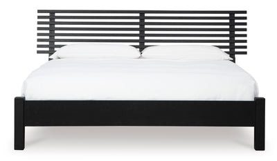 Danziar King Slat Panel Bed