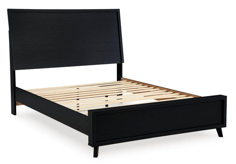 Danziar Queen Slat Panel Bed